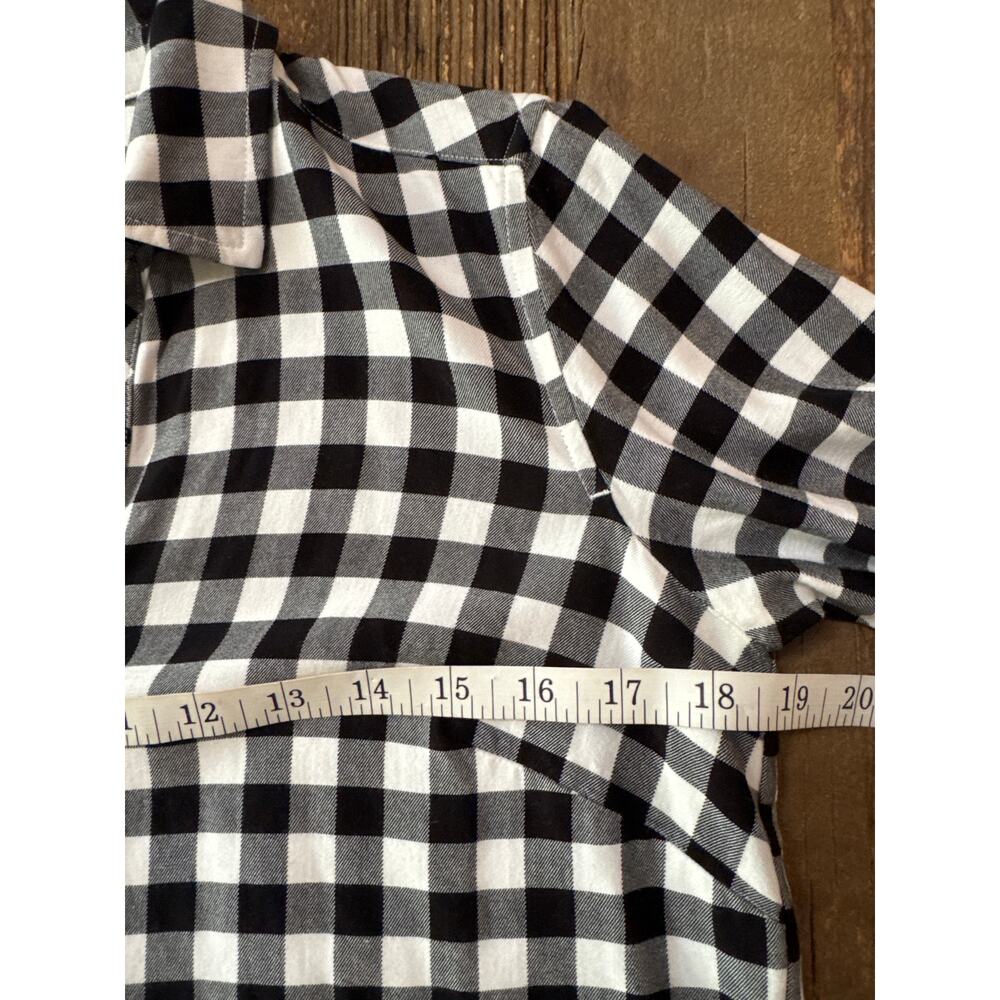 J.Jill Checkered Shirt Dress - Picture 9 of 12